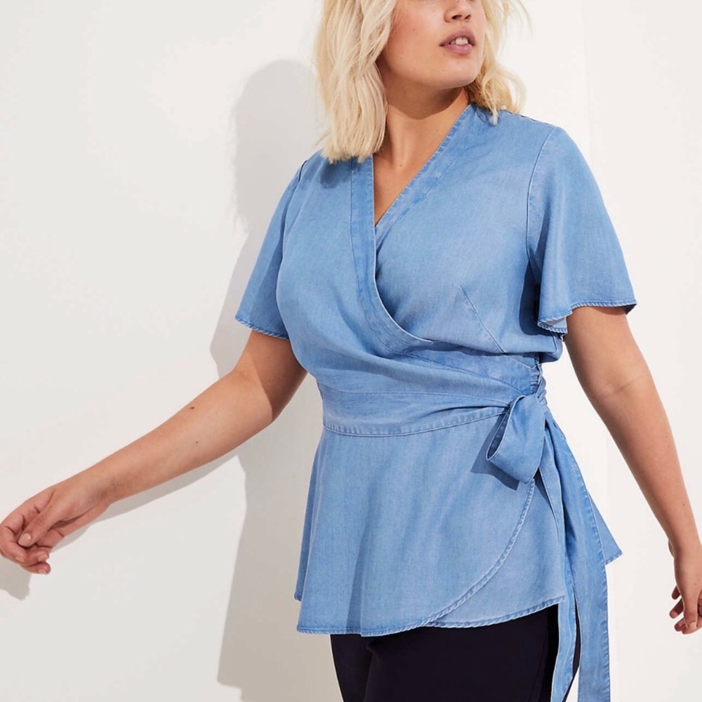 LOFT Wrap Top